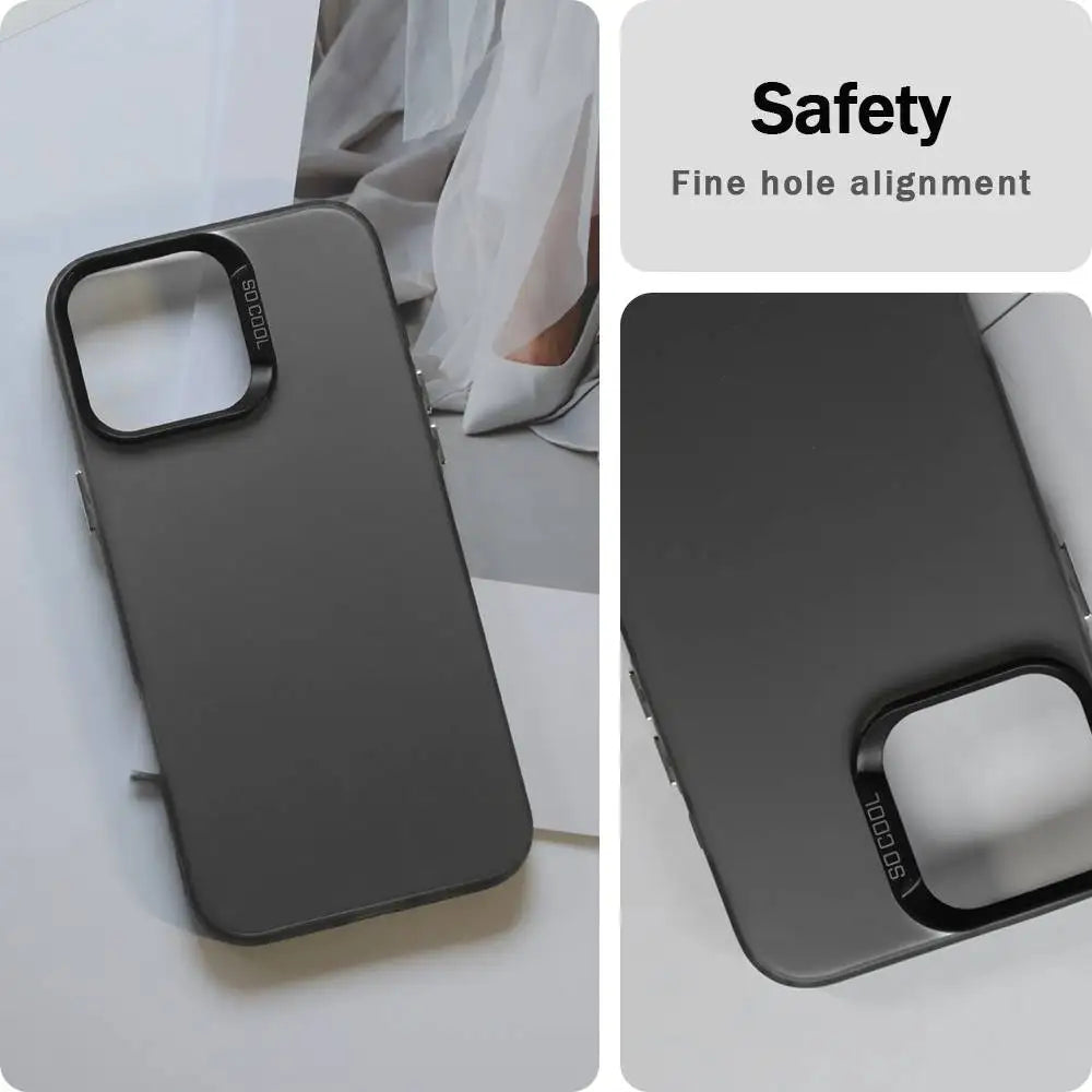 Sportswear iPhone Case - Metal Button Electroplating Outdoor Style