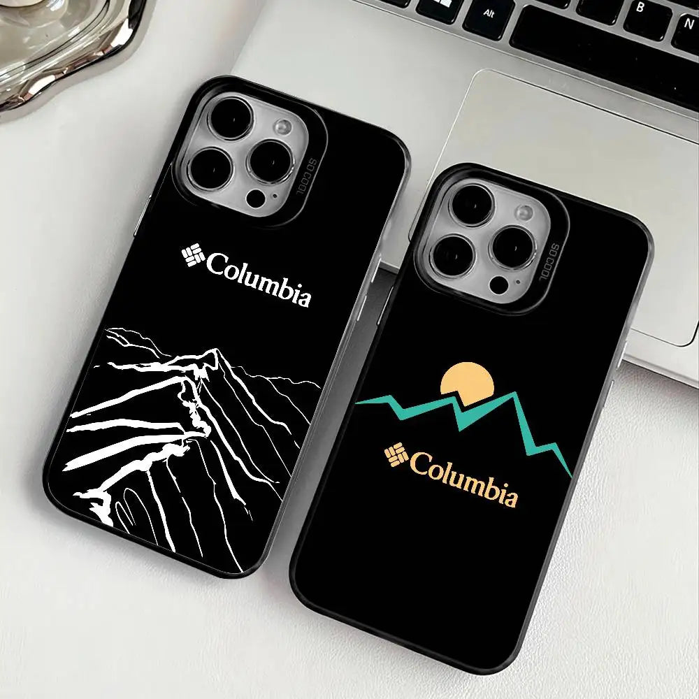 Sportswear iPhone Case - Metal Button Electroplating Outdoor Style