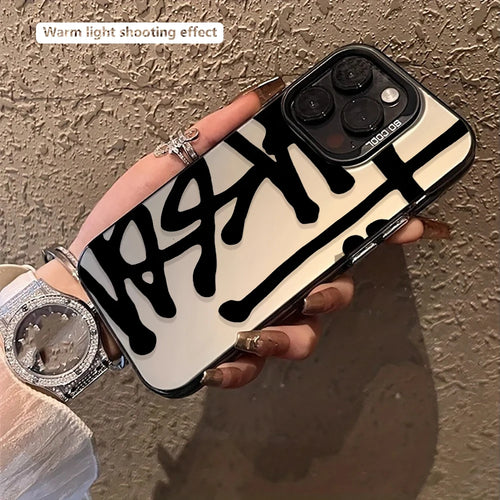 Creative Stylish iPhone Case - Trendy Protective Cover